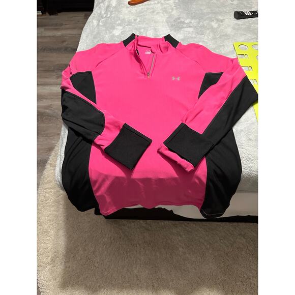 Under Armour Jackets & Blazers - Under Armour Cold Gear Fitted 1/4 zip Pullover jacket - XL